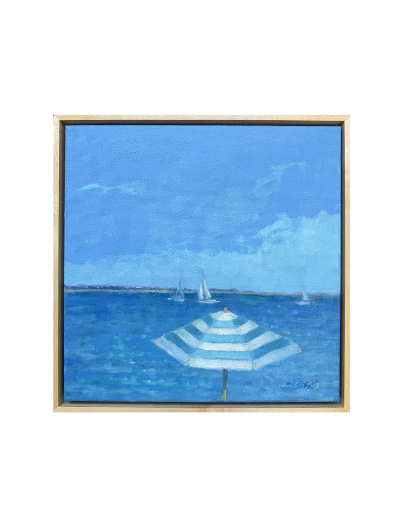 Blue Horizon Oil Painting