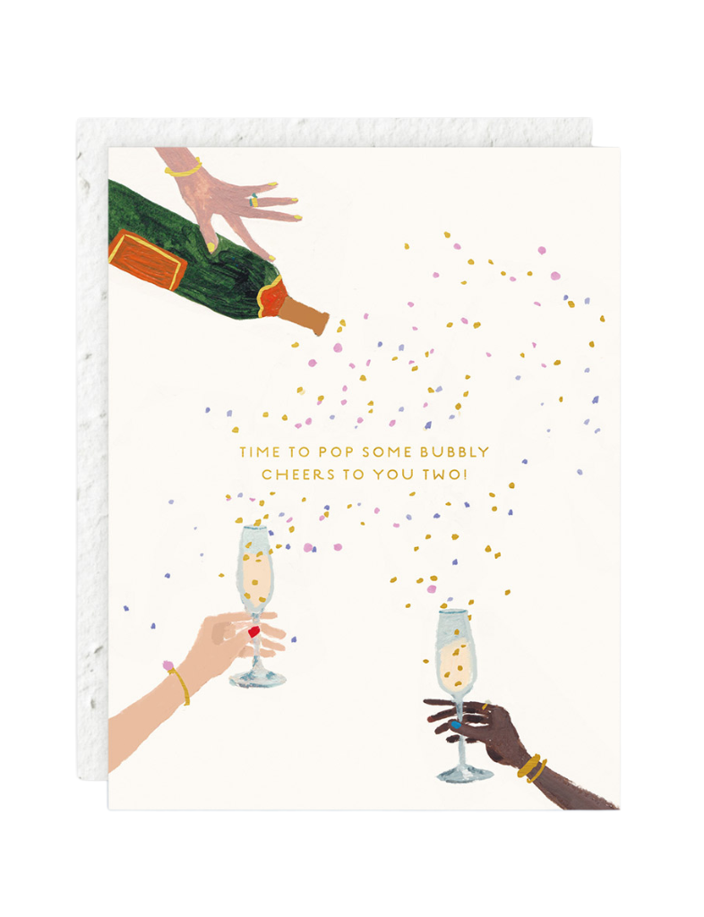 Pop Some Bubbly | Plantable Envelope