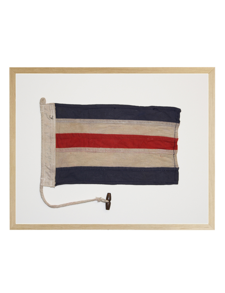 Framed Nautical Flag II
