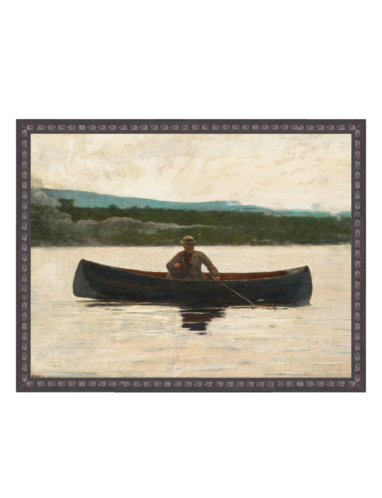Man In A Boat Print