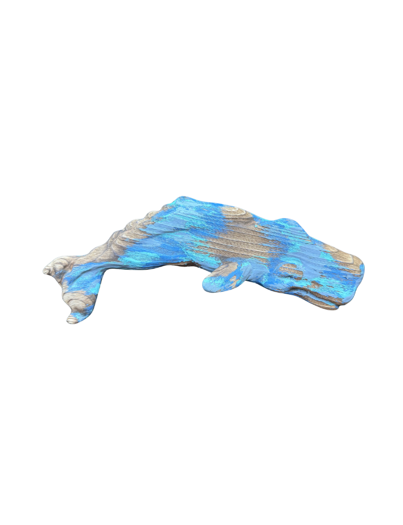 Hand Carved Whale III