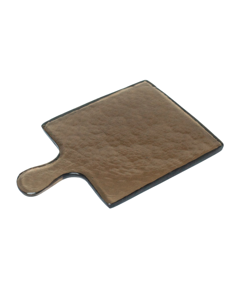 Hammered Glass Serving Board