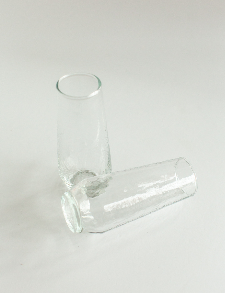 Hammered Champagne Flutes