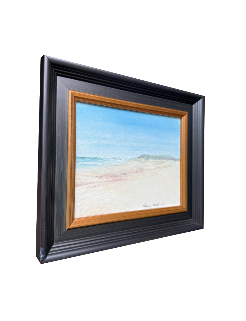 Nauset Beach Windy Day Oil Painting