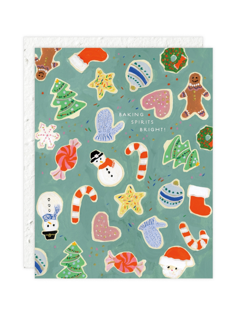 Holiday Cookies Card | Plantable Envelope