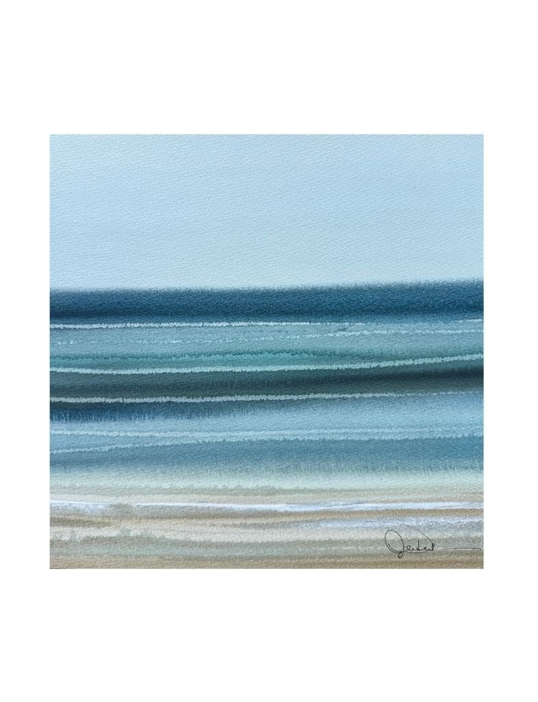 Serene Coast II | 12"x12"