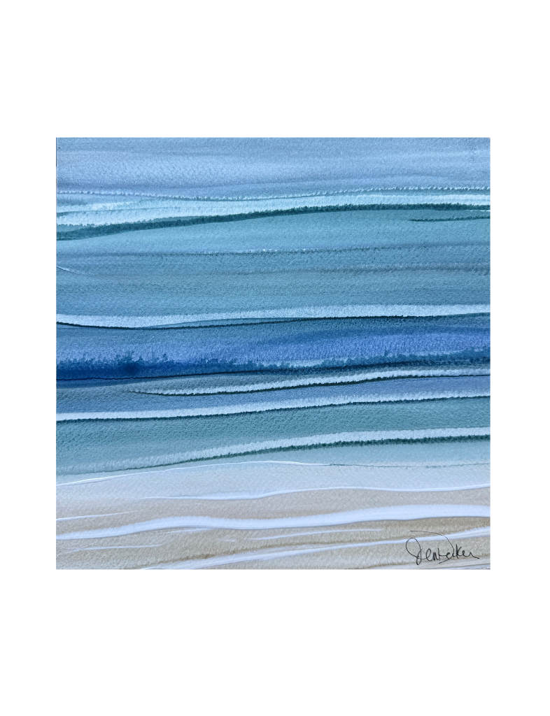 Serene Coast | 10"x10"