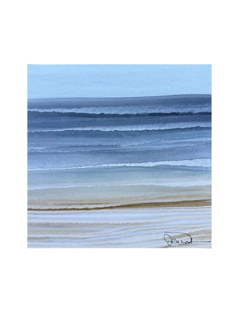 Serene Coast III | 7"x7"