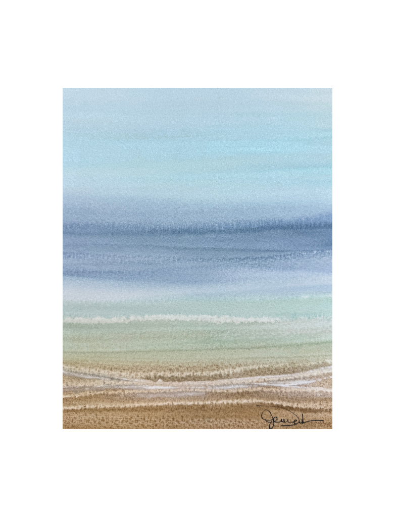 Serene Coast III | 8"x10"