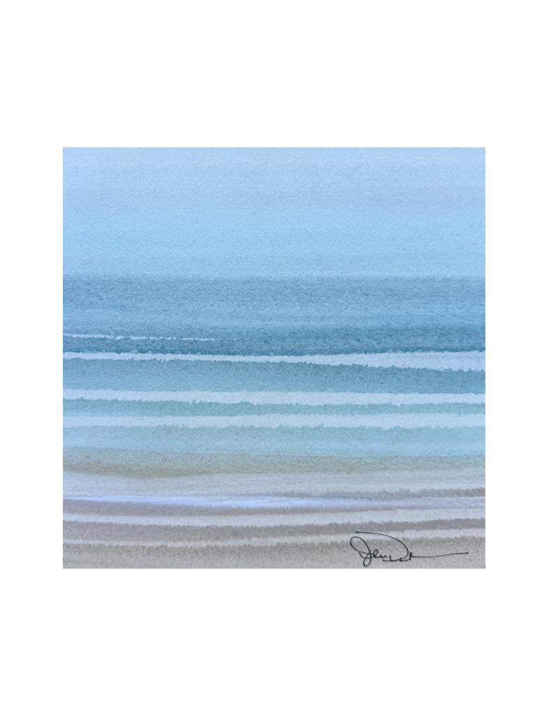 Serene Coast II | 7"x7"