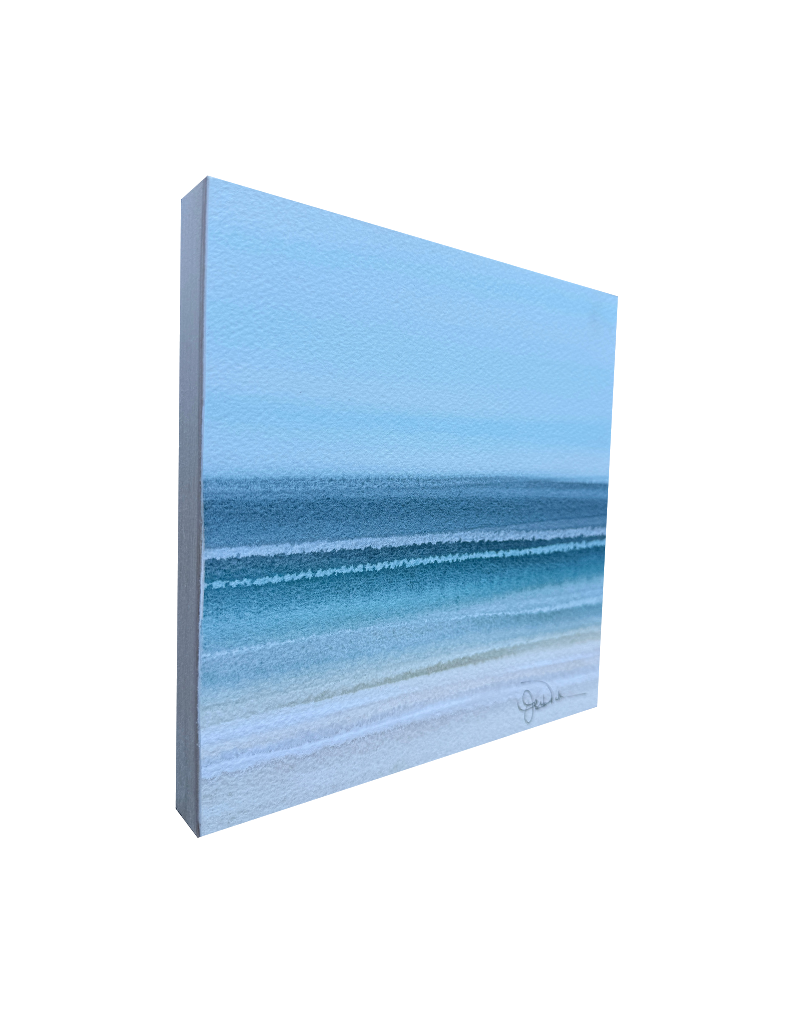 Serene Coast II | 8"x8"