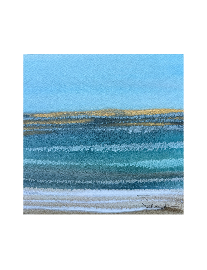 Serene Coast | 8"x8"