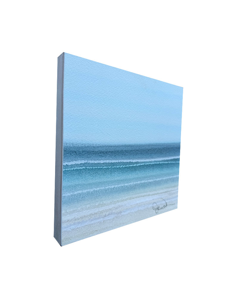 Serene Coast III | 8"x8"