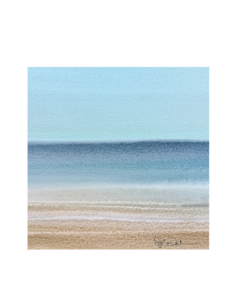 Serene Coast V | 8"x8"