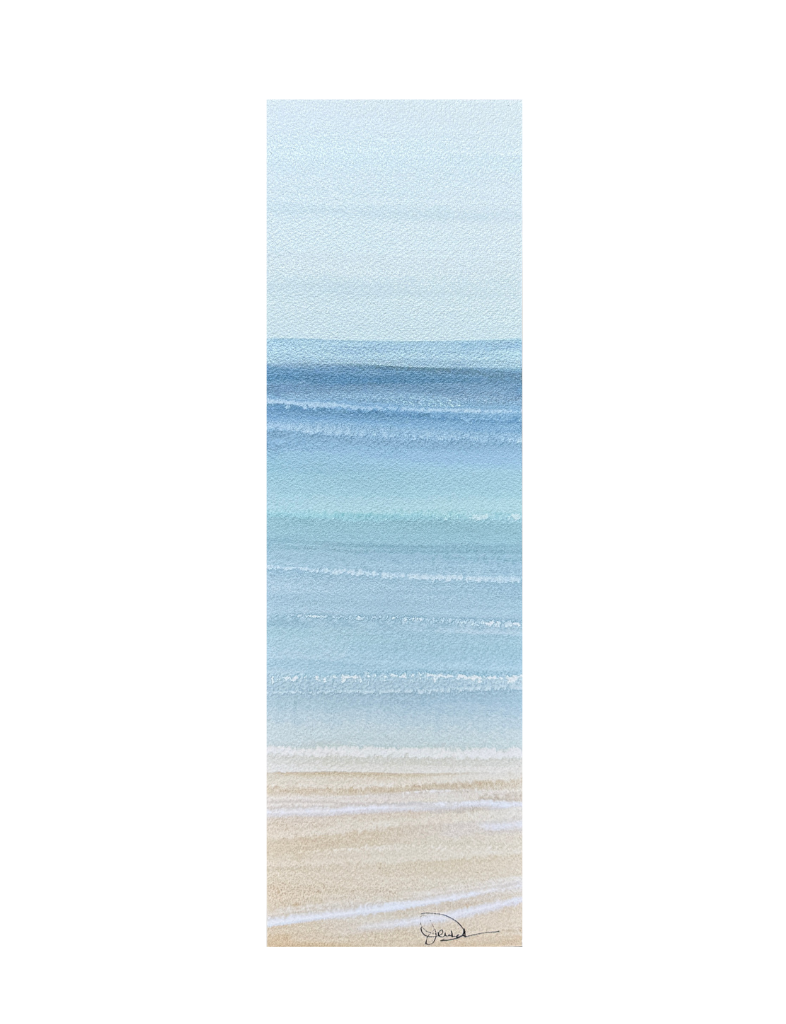 Serene Coast II | 6"x20"