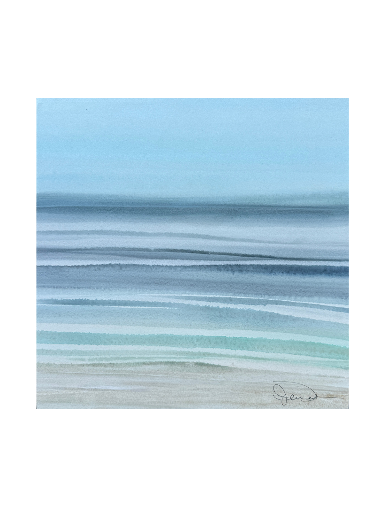 Serene Coast | 12"x12"