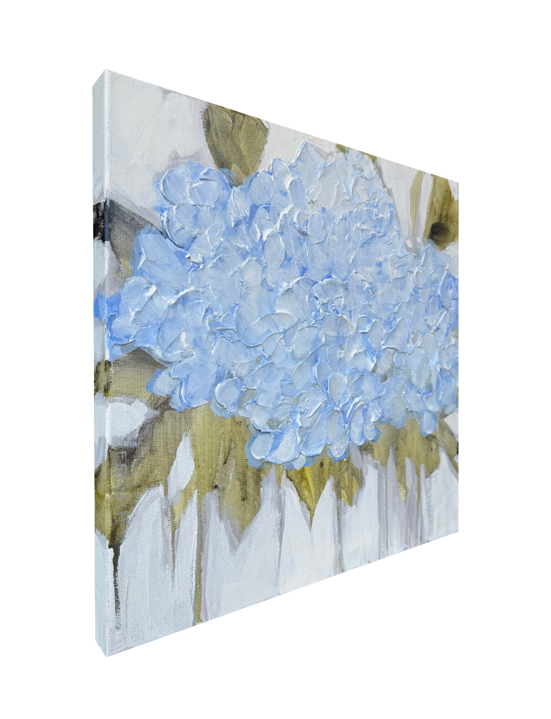 Blue on Sunday Painting