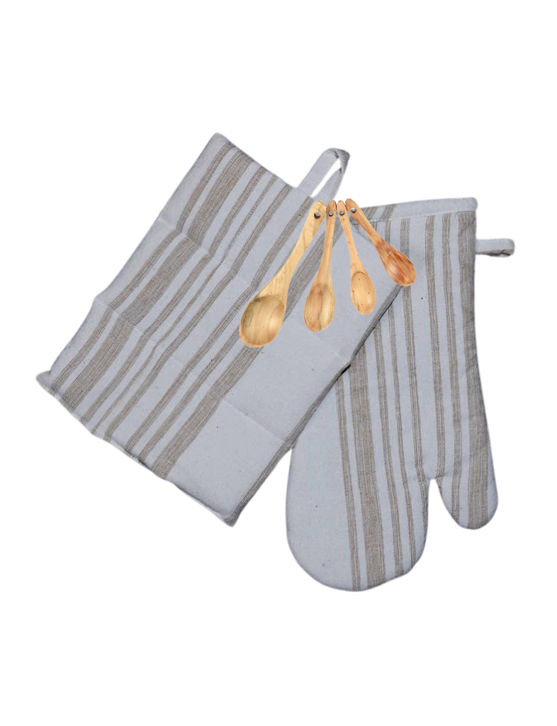Sand Stripe Baking Gift Set