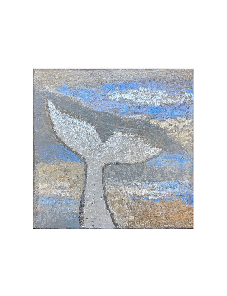 Peaking Out Painting