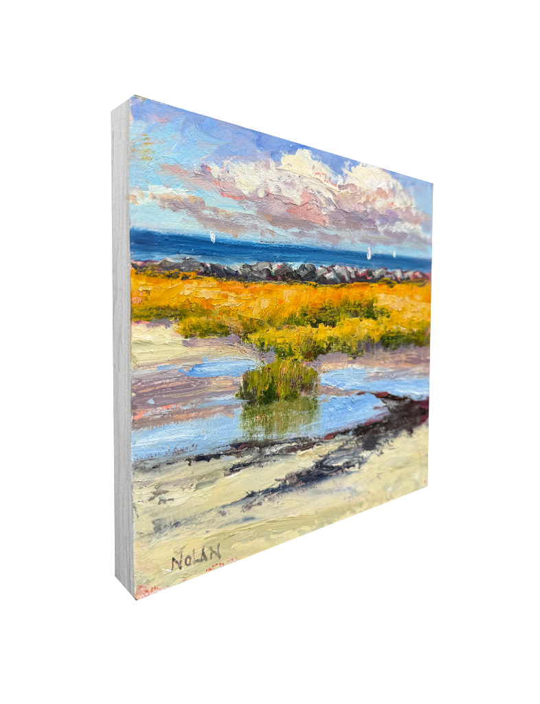 Corporation Beach IV Oil Painting