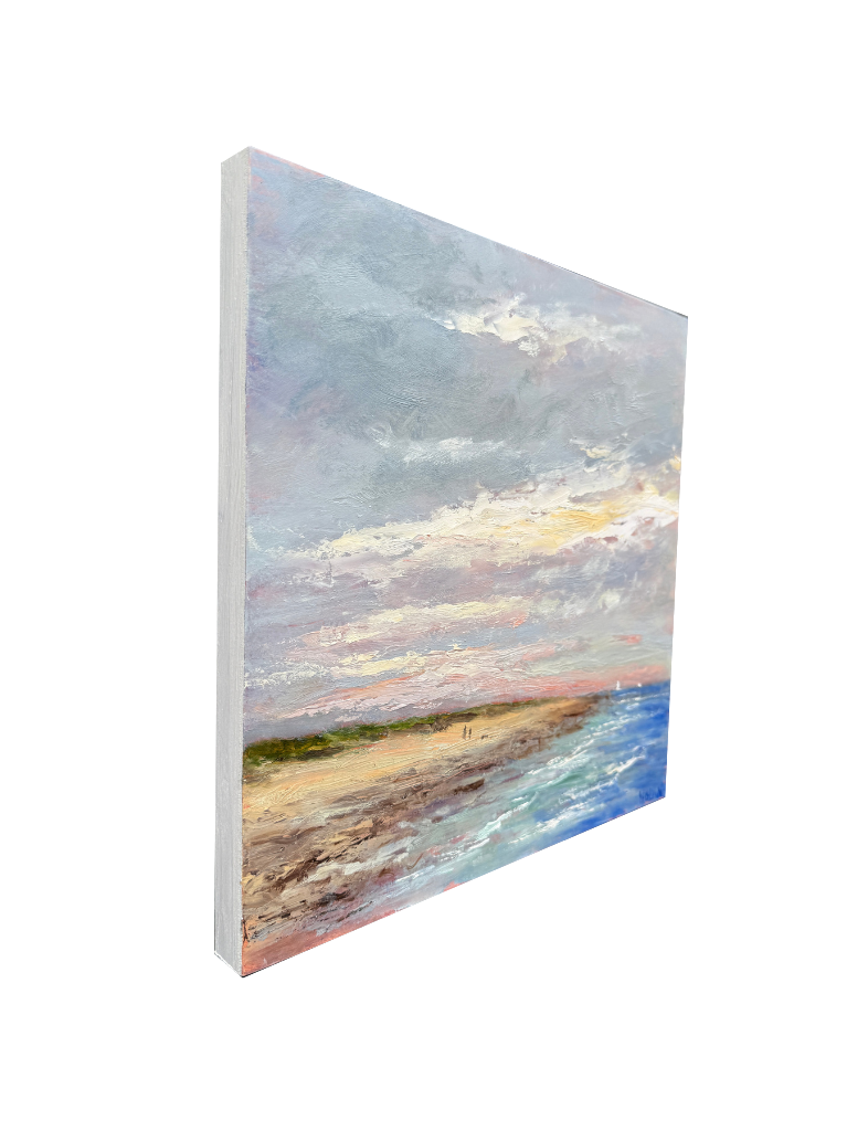 An Evening Walk Oil Painting