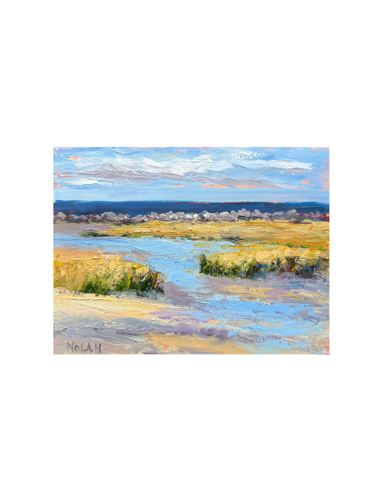 Corporation Beach III Oil Painting