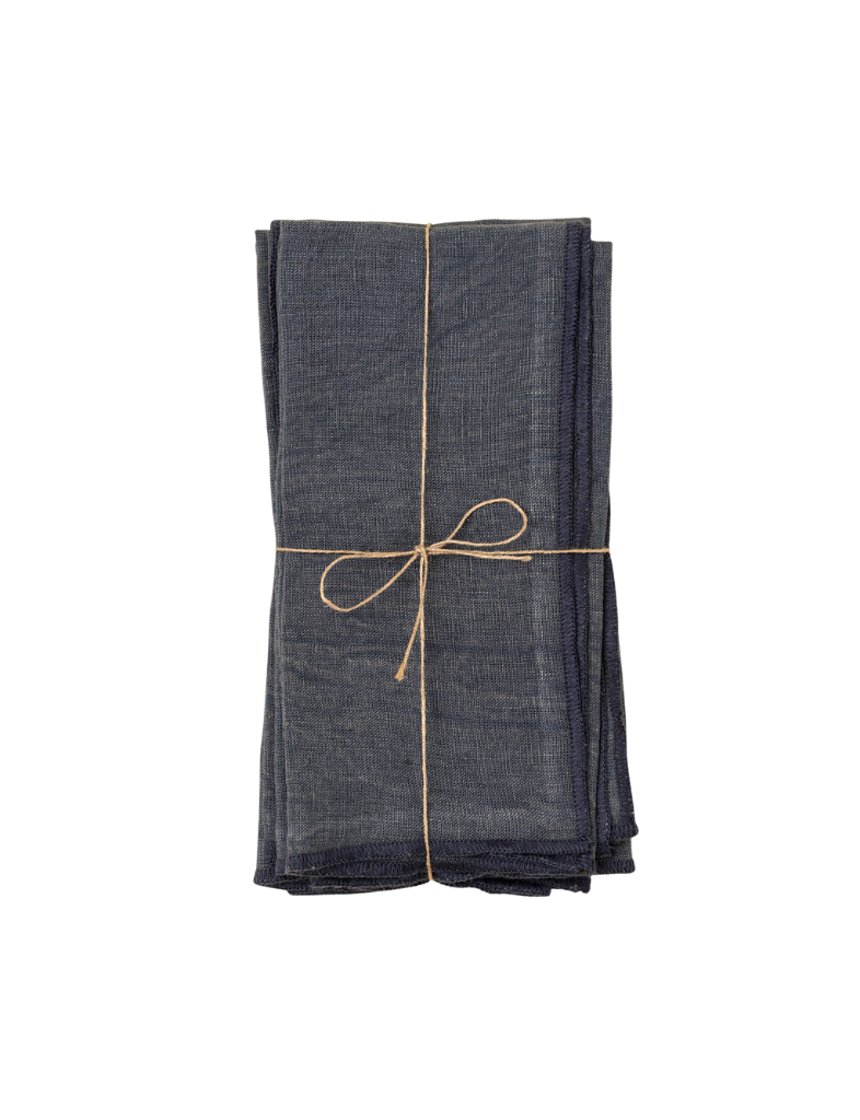 Navy Linen Napkin