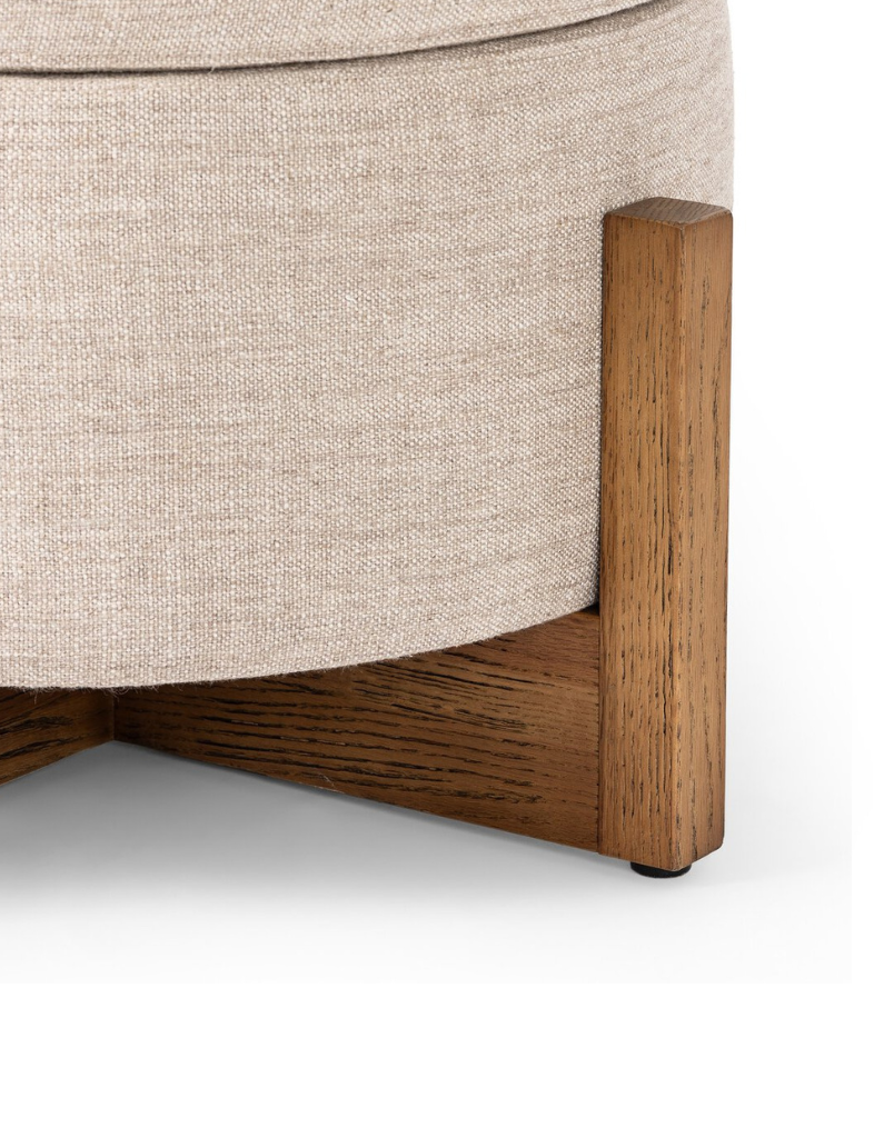 Wheat Storage Ottoman