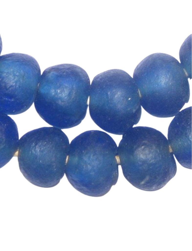 Midnight Recycled Glass Beads