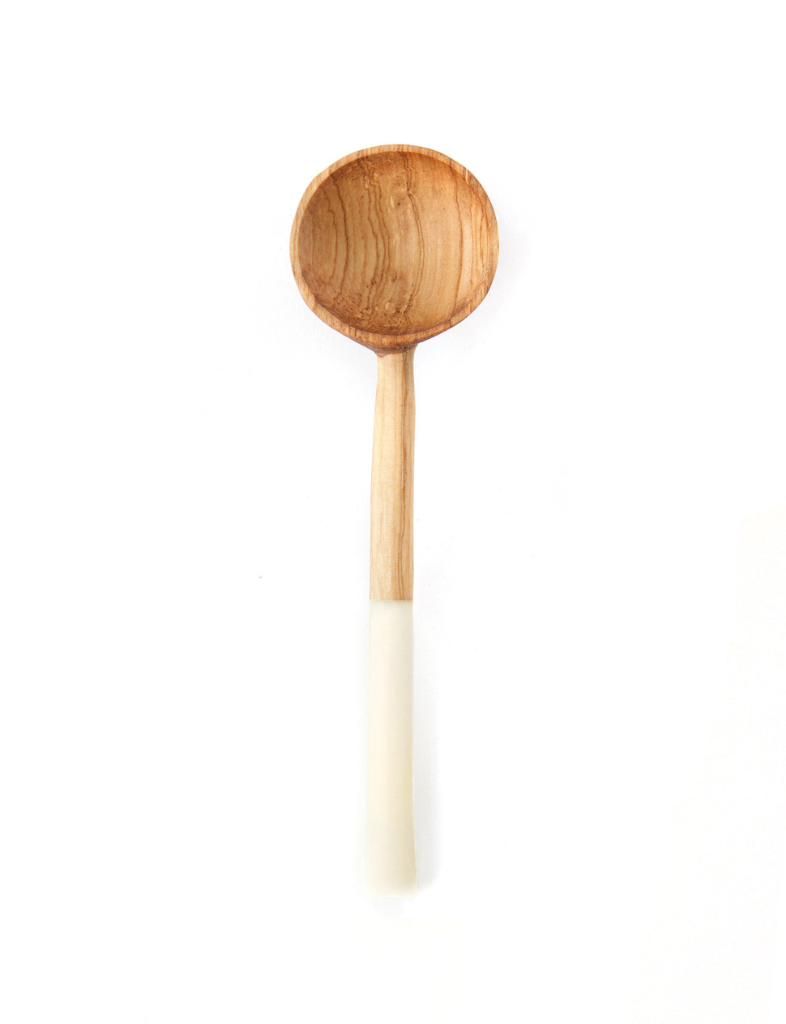 White Spiral Scoop
