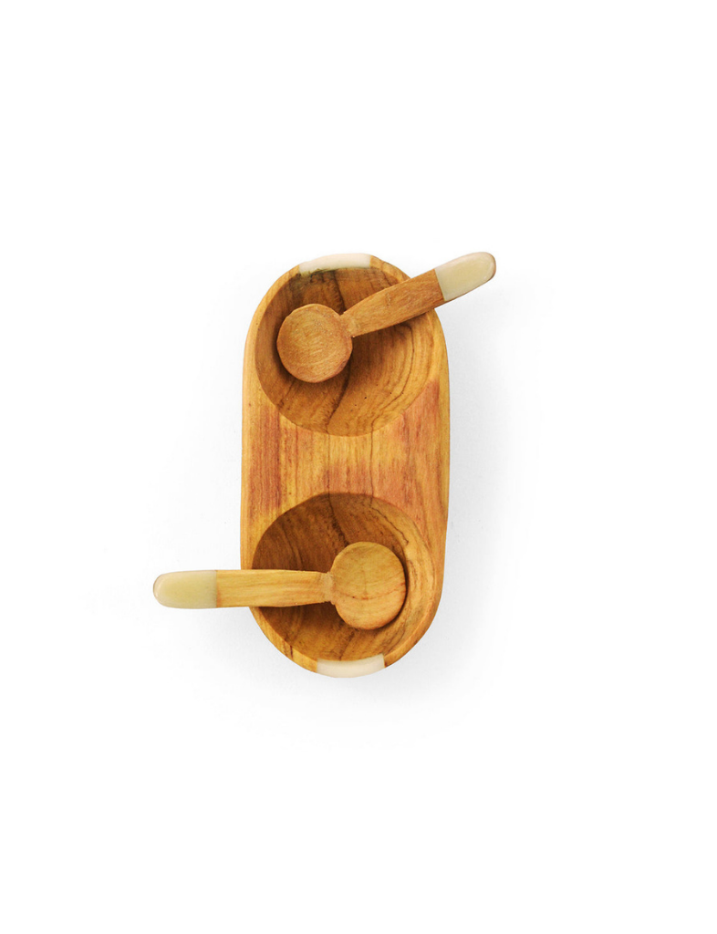 Olive Wood Spice Bowl