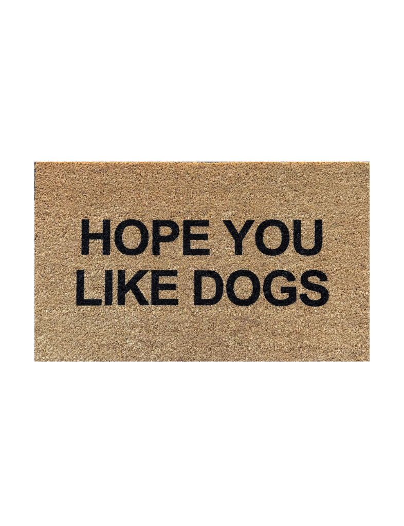 Hope You Like Dogs Doormat