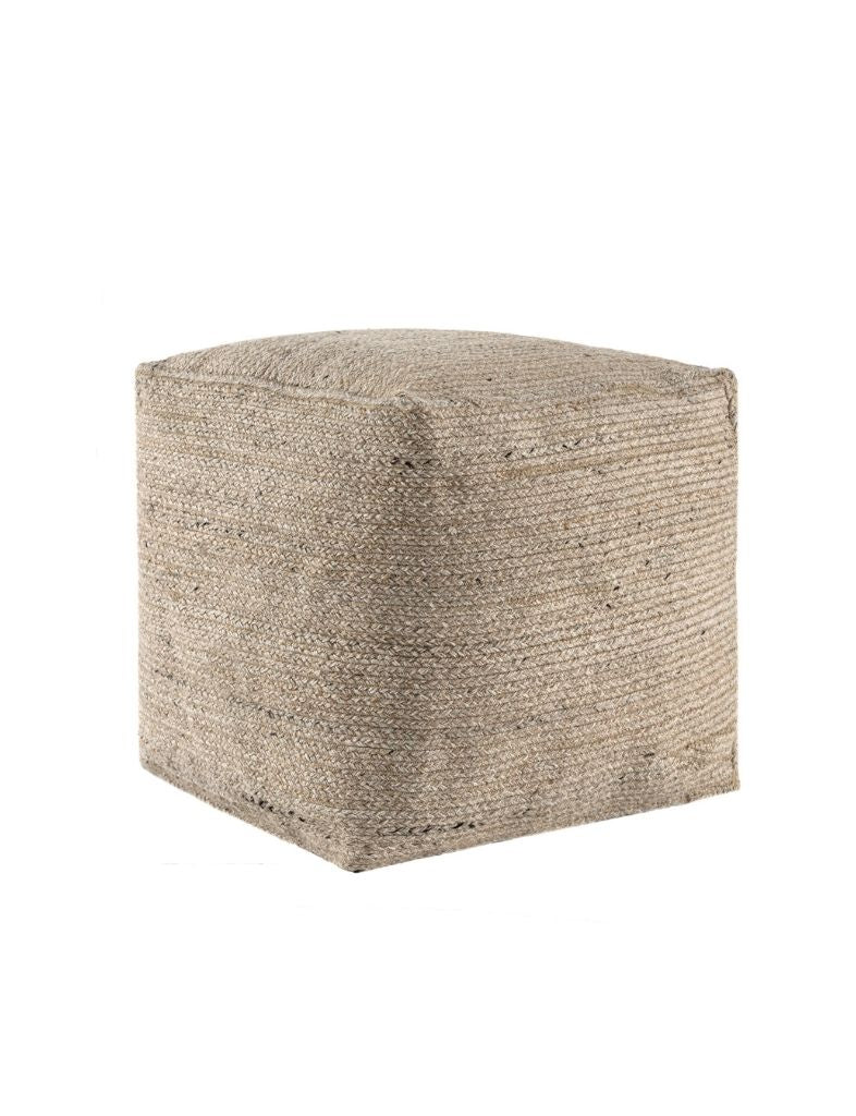 Woven Indoor/Outdoor Pouf
