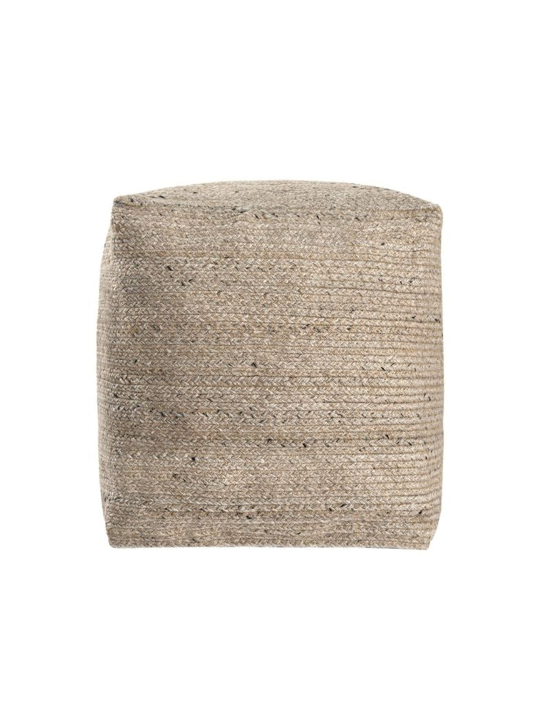 Woven Indoor/Outdoor Pouf