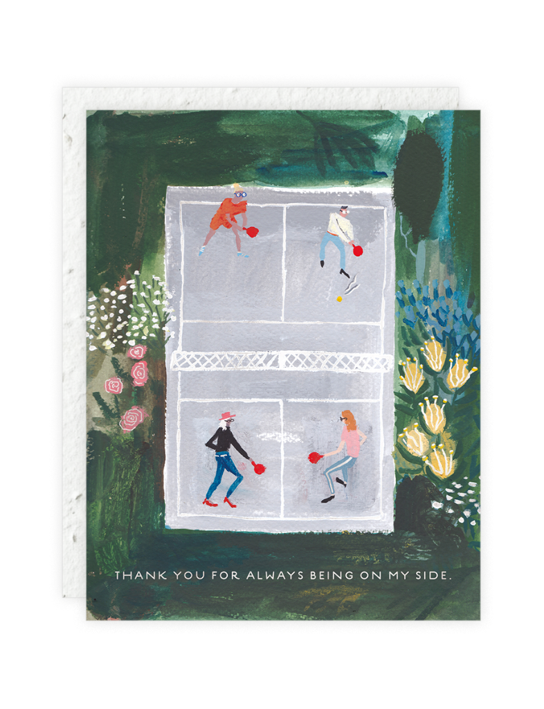 On My Side Greeting Card | Plantable Envelope