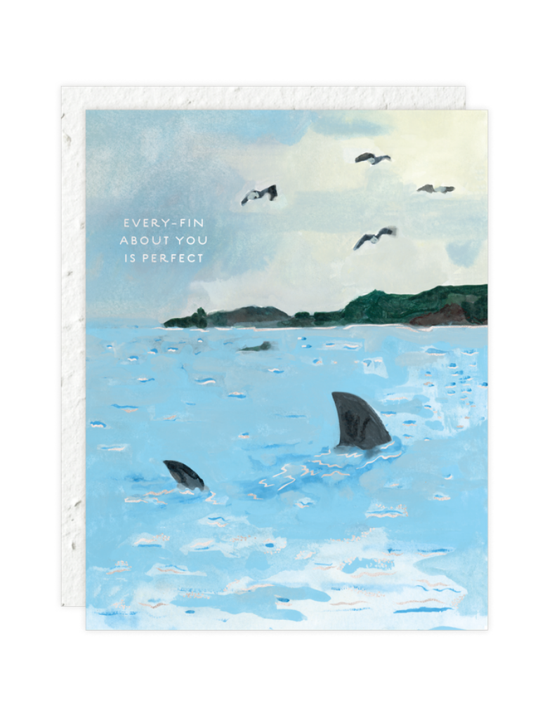 Fin About You Greeting Card | Plantable Envelope