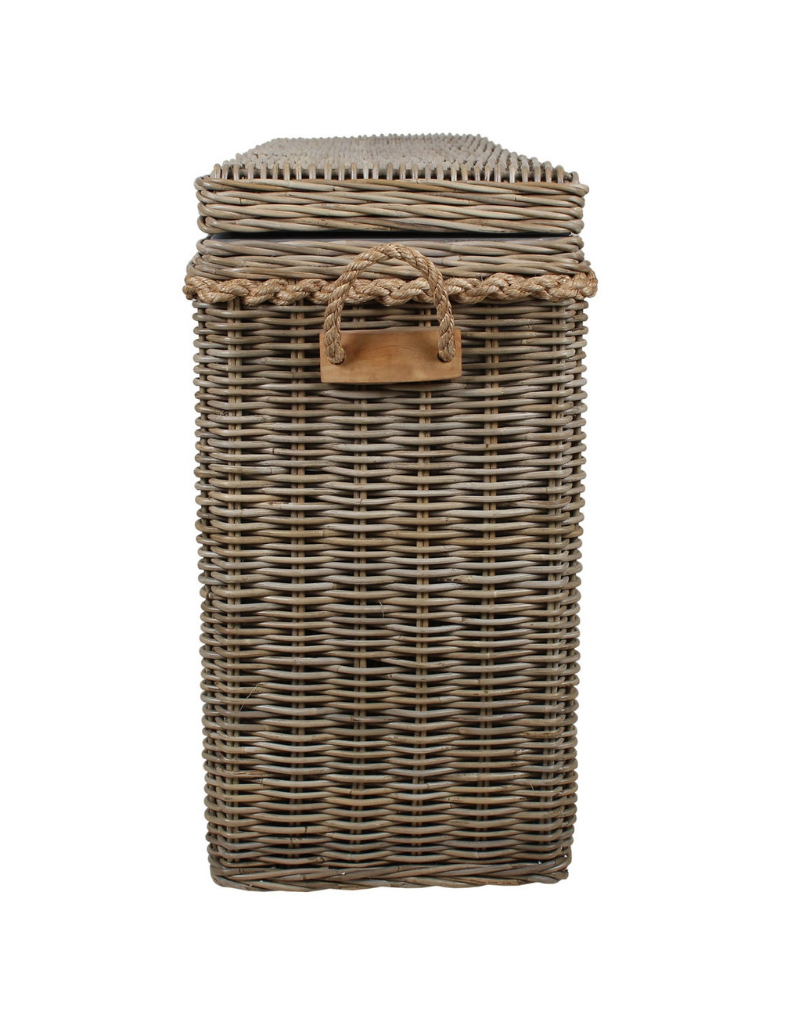 Storage Woven Basket Console