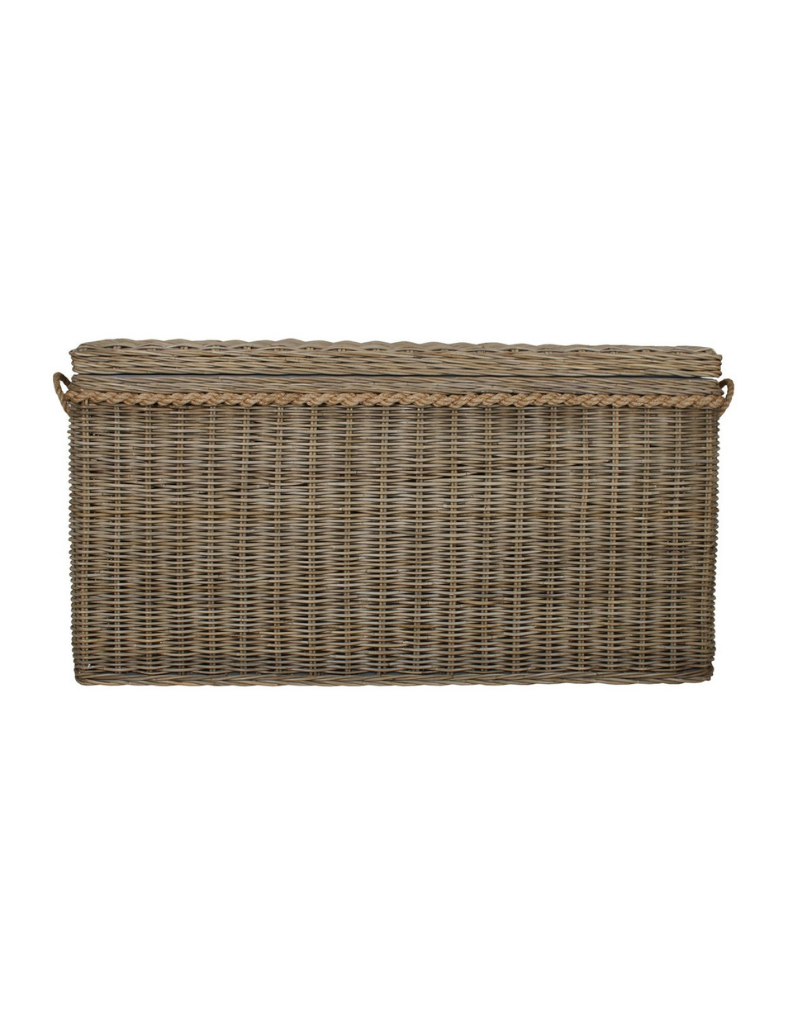 Storage Woven Basket Console