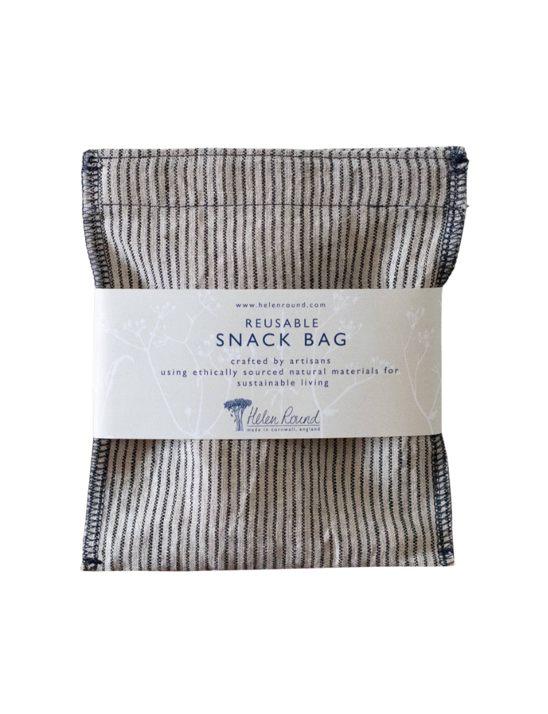 Striped Reusable Snack Bag