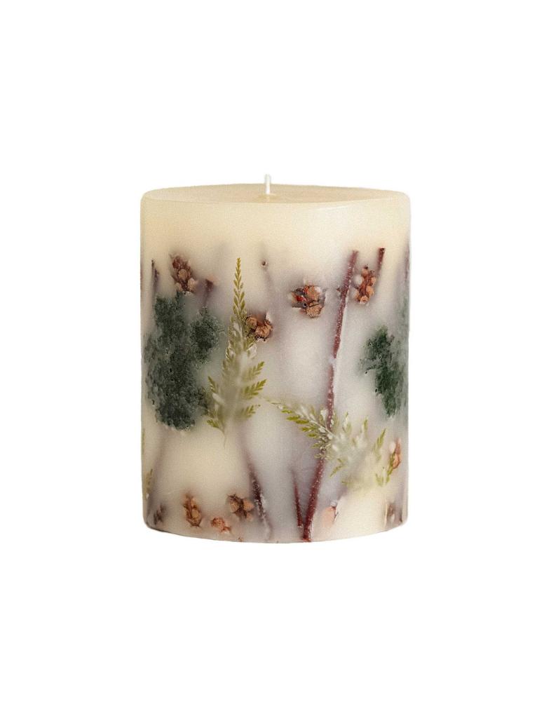 Round Botanical Candle | Forest