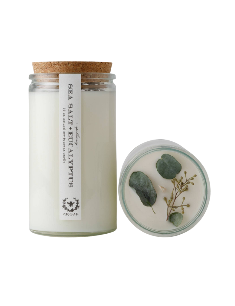 Sea Salt + Eucalyptus Candle