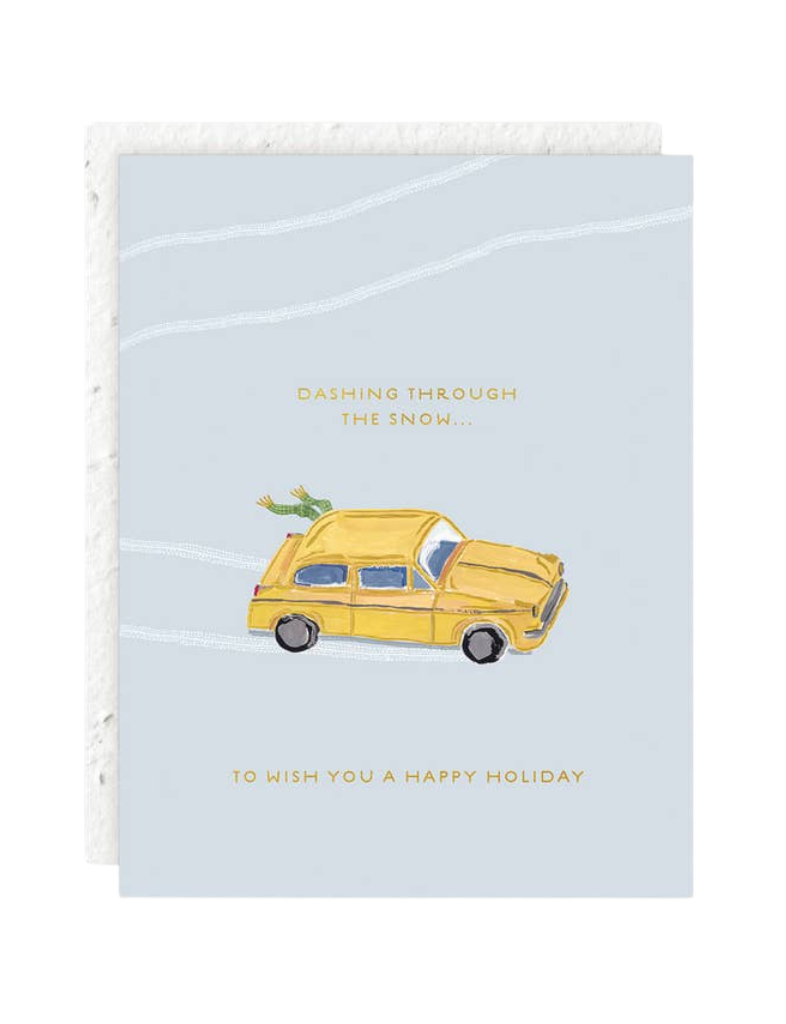 Dashing Through the Snow | Plantable Envelope