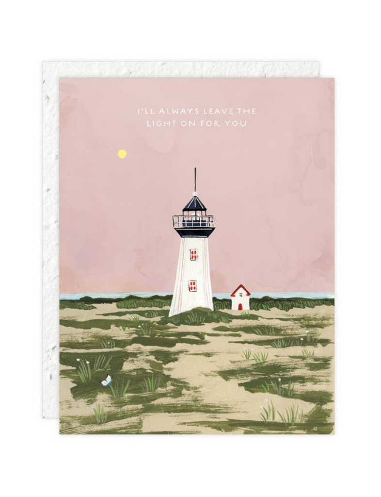 Light On For You Card | Plantable Envelope