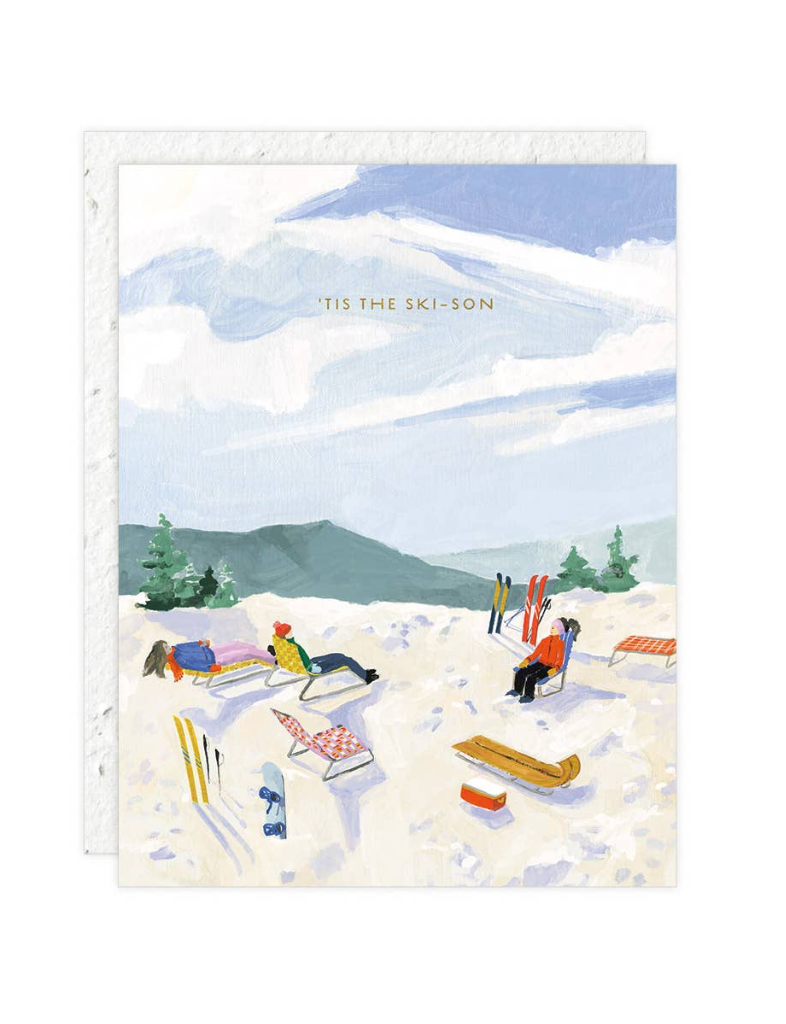 Ski-Son Card  | Plantable Envelope