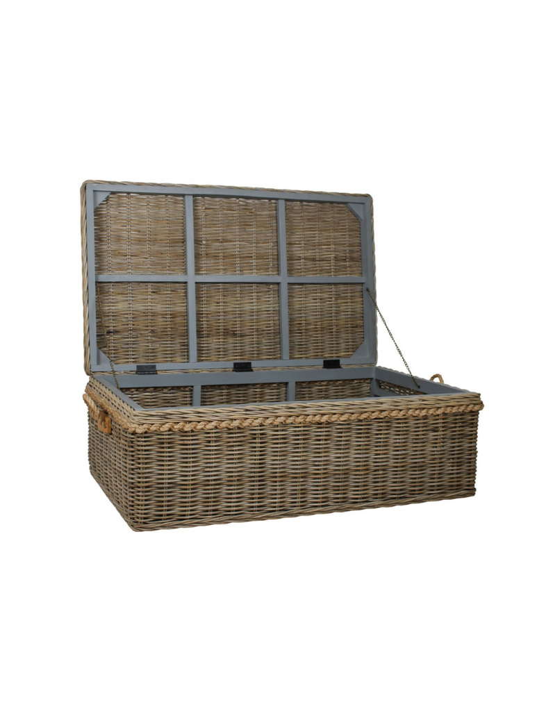 Basket Storage Coffee Table