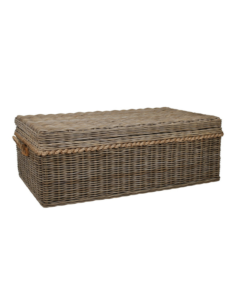 Basket Storage Coffee Table