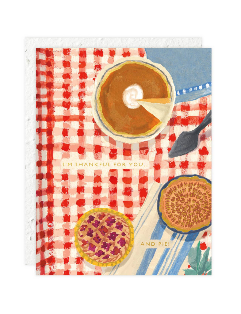 You + Pie Card | Plantable Envelope