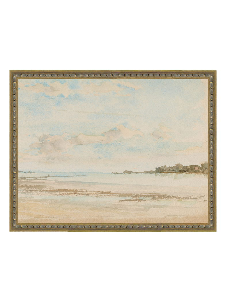 Coastal Landscape Framed Print III