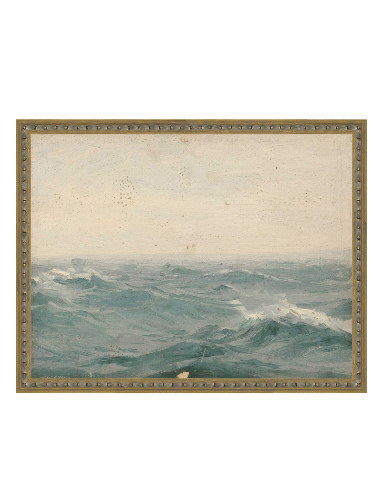 Wave Vintage Print