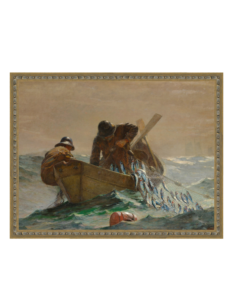Fishermen Vintage Print II